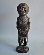 Verfijnd voorouderbeeldje, BEMBE, DR Congo, ca 1970, Antiek en Kunst, Kunst | Beelden en Houtsnijwerken, Ophalen of Verzenden