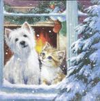 4 serviettes en papier motif 41 idéal pour artisanat, Enlèvement ou Envoi, Neuf