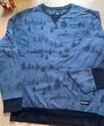 Element - L - blauwe trui met dennen - gedragen, Ophalen of Verzenden, Gedragen, Element
