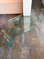 Design glazen salontafel FIAM – tijdloos Italiaans design, Huis en Inrichting, Ophalen, Gebruikt, Glas