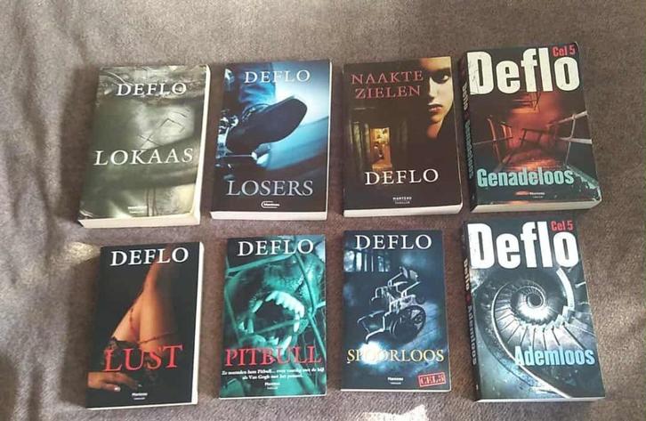 boeken van DEFLO, Boeken, Thrillers, Ophalen of Verzenden