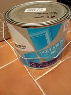 Verf Persisto PU Mat wit 2,5 liter Boss Paints Colora, Ophalen, Wit, Nieuw, Verf