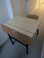 antiek schoolbank(je) bureau, Huis en Inrichting, Ophalen, Gebruikt, Bureau