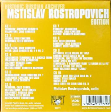 Mstislav Rostrpovich Edition beschikbaar voor biedingen