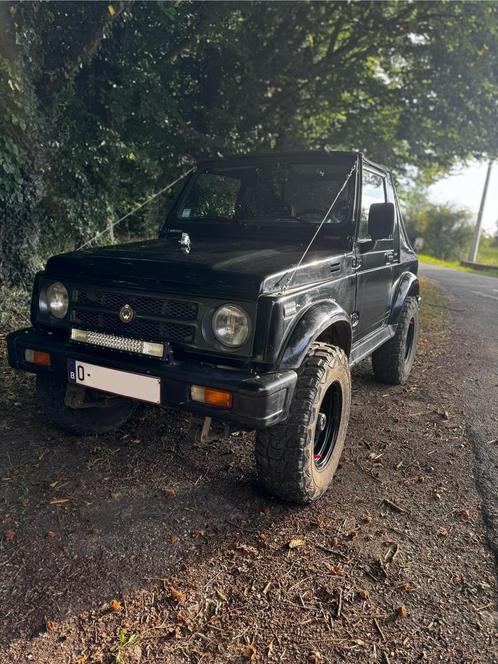 Suzuki samurai 1993, Auto's, Suzuki, Samurai, Benzine, 3 deurs, Handgeschakeld, Zwart, Kunstmatig leder, Vierwielaandrijving, Ophalen