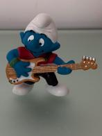 Gitaarsmurf Schleich, Verzamelen, Smurfen, Ophalen of Verzenden, Zo goed als nieuw