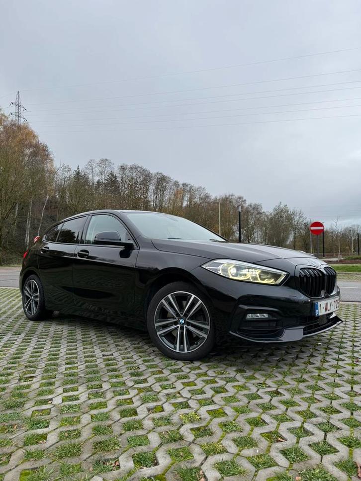 Te koop BMW 118i automaat 2020– 95.000 km, Auto's, BMW, Particulier, 1 Reeks, ABS, Airbags, Airconditioning, Alarm, Apple Carplay