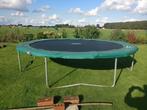 Trampoline BERG Favorit zonder net 430cm groen, Gebruikt, Ophalen