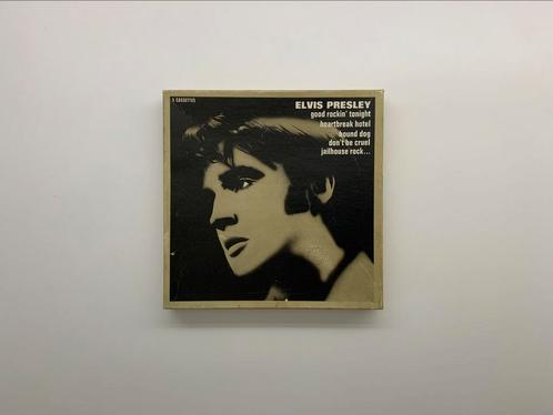 ZELDZAAM: Elvis Presley 3 cassettes, Cd's en Dvd's, Cassettebandjes, Gebruikt, Origineel, Rock en Metal, 2 t/m 25 bandjes, Met bewaardoos, rek of koffer