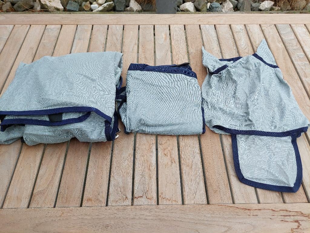 QHP vliegendeken met nek -vliegenmasker  215/165 cm  NIEUW!, Ophalen, QHP, Vliegendeken, Nieuw