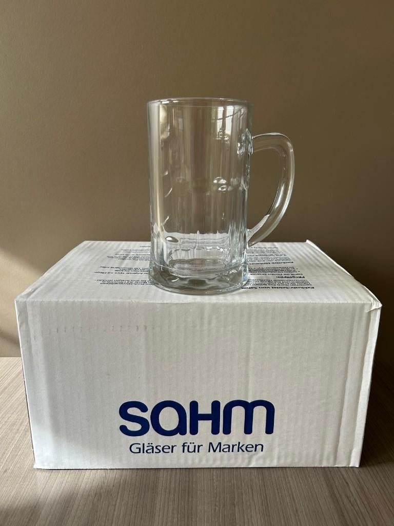 Bierglazen 50 cl regen spotprijs!, Ophalen of Verzenden, Nieuw, Jupiler