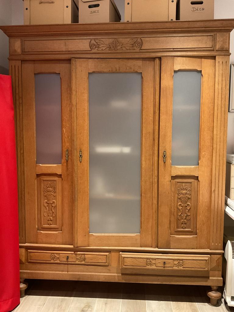 Garde robes, Antiquités & Art, Antiquités | Meubles | Armoires, Enlèvement