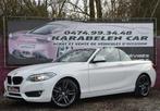 BMW 2 Serie 218 218d Luxury CAB BOITE AUT NAV SENS AV/AR 34., Cuir, Entreprise, Cabriolet, 2 portes