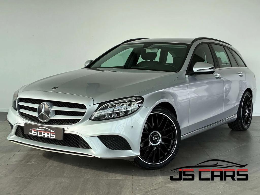 Mercedes-Benz C-CLASS 180 dA-1ERPRO-GPS-CARPLAY-CUIR-CAMERA-, Argent ou Gris, Achat, Entreprise, Noir