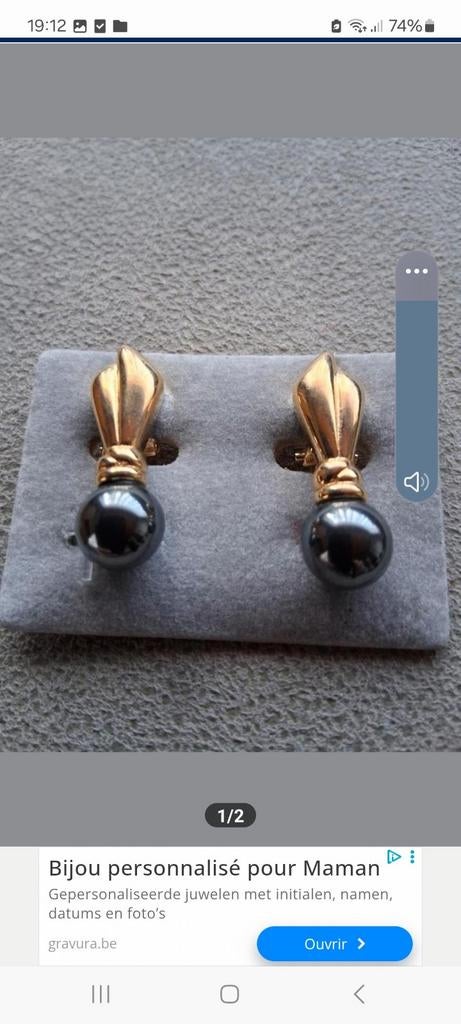 Bijoux ancienne doré, Enlèvement ou Envoi