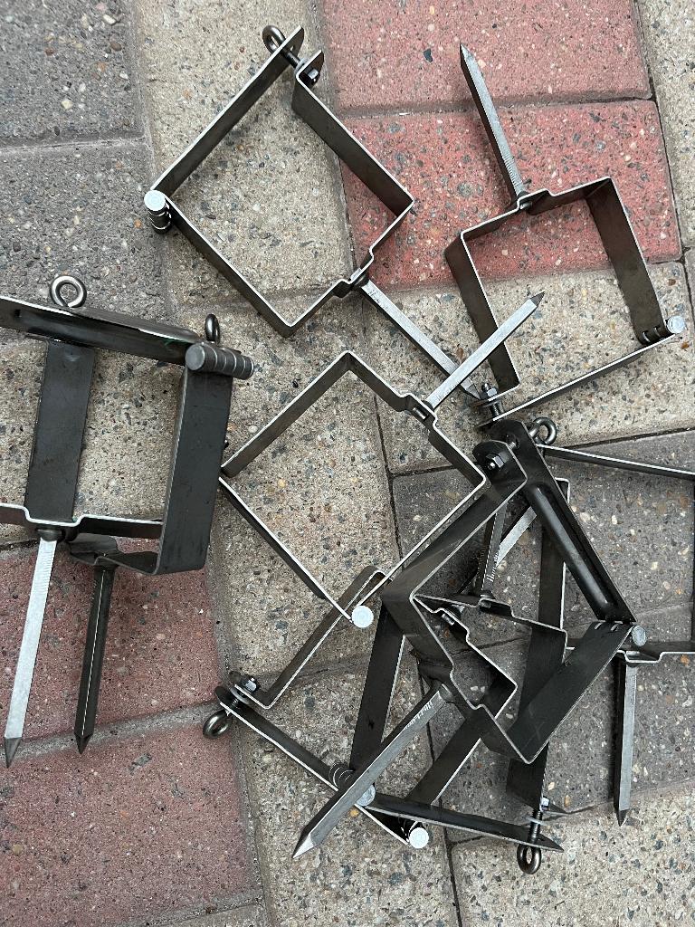 Regenpijp vierkant 2stuks, Ophalen, Nieuw, Zink, 2 tot 4 meter