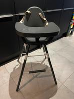 Grijze Childhome kinderstoel Evolu met hoge poten + eetblad, Kinderen en Baby's, Ophalen, Gebruikt, Meegroeistoel, Gordel(s)