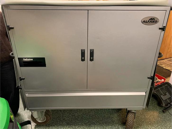 Alfako zadelkast Maxi Comfort Air 260 mm+ hoes, Dieren en Toebehoren, Paarden en Pony's | Zadels, Gebruikt, Springen, Ophalen