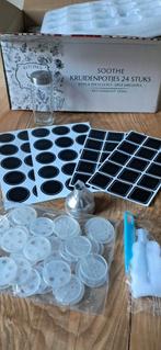 Glazen kruidenpotjes, Huis en Inrichting, Keuken | Keukenbenodigdheden, Ophalen of Verzenden, Nieuw