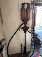 Antieke pomp auto, Ophalen, Gebruikt