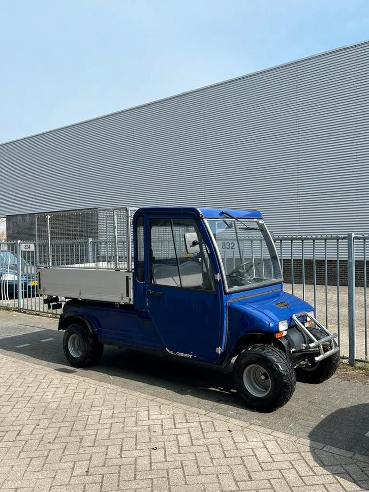 Electrische golfkar met grote kiepbak met kenteken, Sport en Fitness, Golf, Ophalen