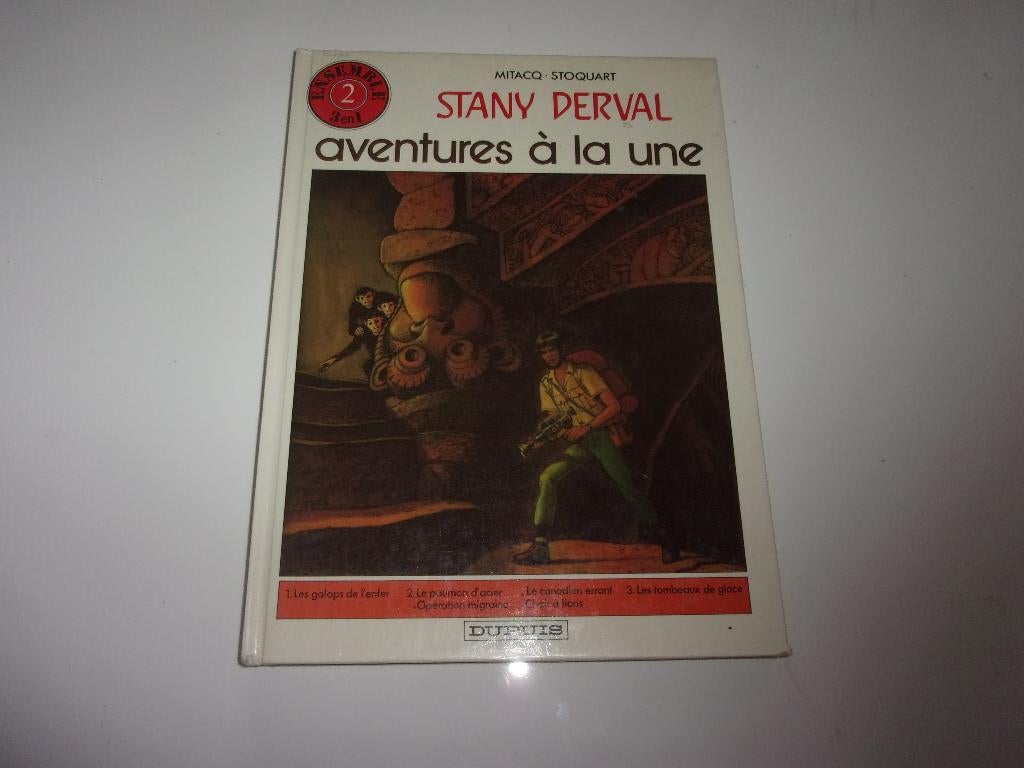 aventures à la une intégrale stany Derval bd  tout mitacq, Livres, BD, Enlèvement