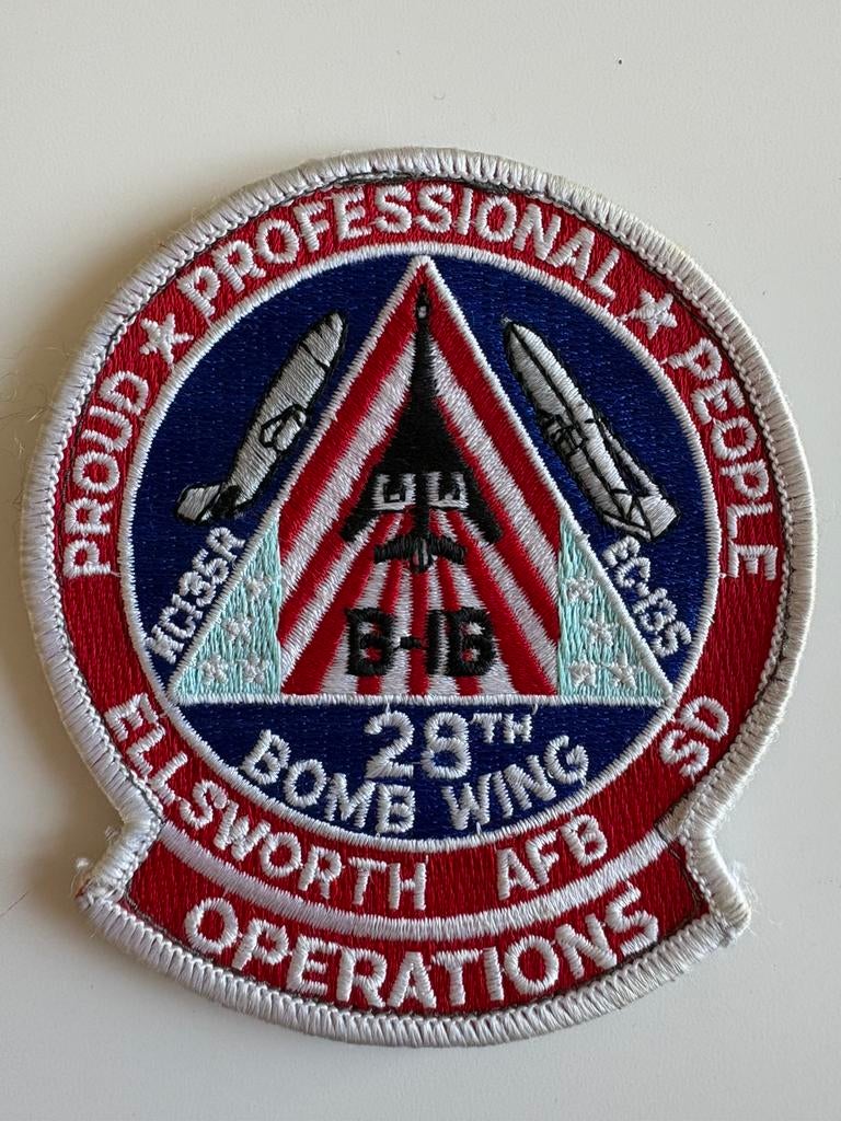 USAF 28th Bomb Wing B-1B patch, Enlèvement ou Envoi