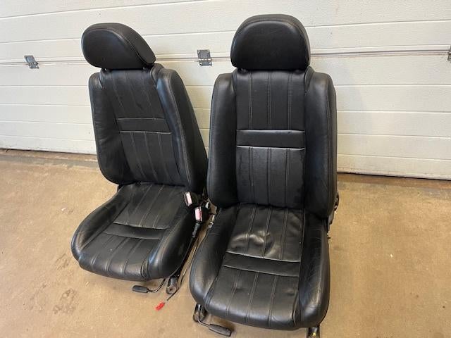 Sièges d'origine MGF MG TF MG F MGTF en cuir noir, type MK2, Autos : Pièces & Accessoires, Habitacle & Garnissage, MG, Utilisé