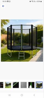Trampoline 251 cm met trap en net, Enfants & Bébés, Jouets | Extérieur | Trampolines, Enlèvement