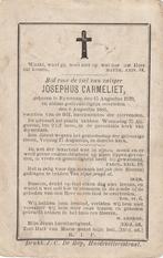 Bidprentje Rijmenam, Verzenden, Bidprentje