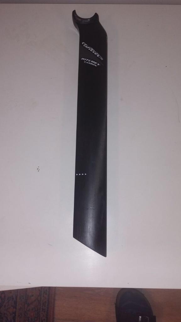 Wilier Cento 1 air carbon Aero Seatpost, Vélos & Vélomoteurs, Vélos Pièces, Utilisé, Autres types, Carbone, Racefiets, Enlèvement