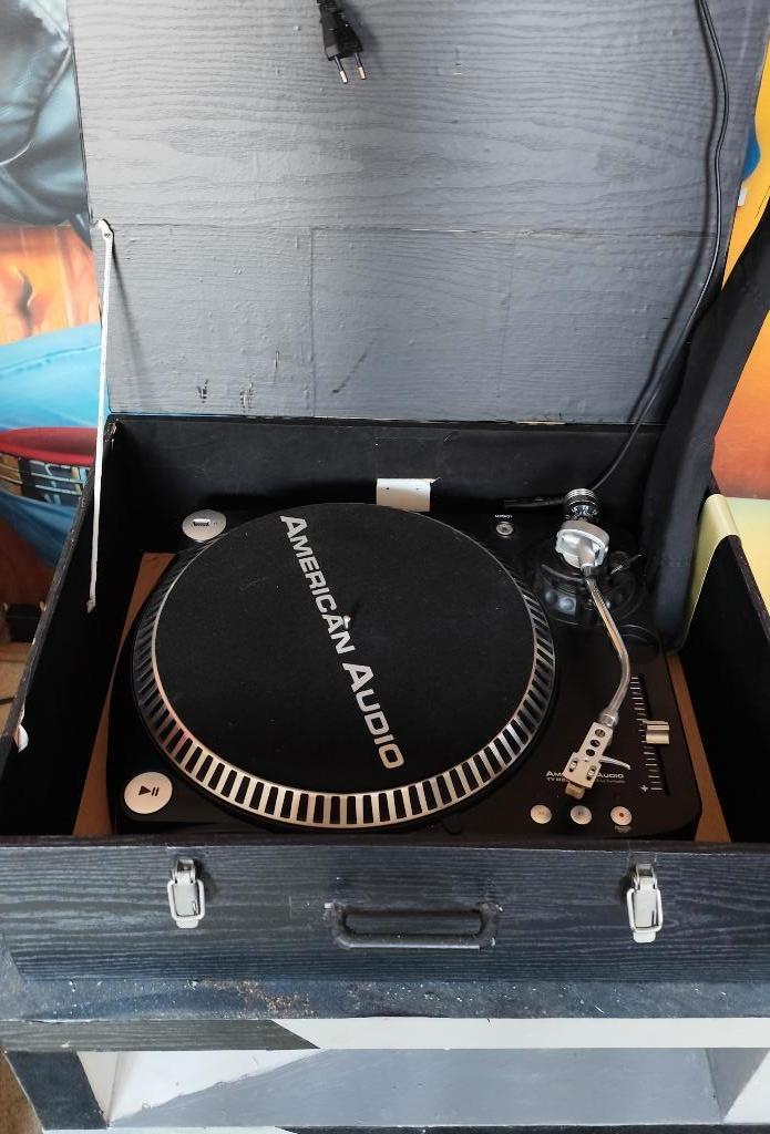 Platendraaier Beltdrive + USB American Aurio TT-Records, Audio, Tv en Foto, Platenspelers, Overige merken, Automatisch, Ophalen of Verzenden