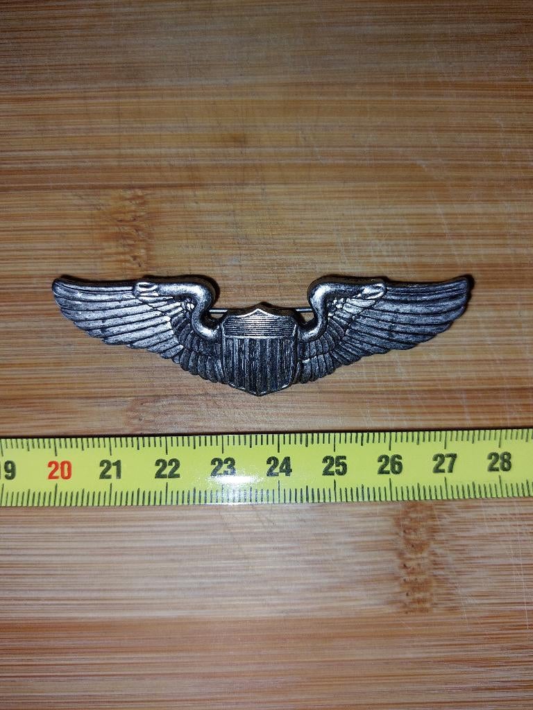 Brevet pilote us ww2 usaaf repro, Collections, Enlèvement ou Envoi