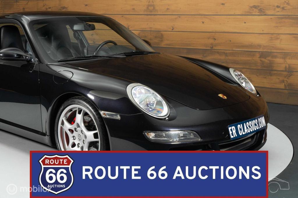 Porsche 911 Carrera | 2005 | Route 66 Auctions, Auto's, Gebruikt, Zwart, Bedrijf, Handgeschakeld