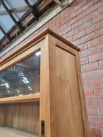 teak xxl 300cm buffetkast/vitrinekast art:57/26.1, Ophalen, 200 cm of meer, Indo., Teakhout