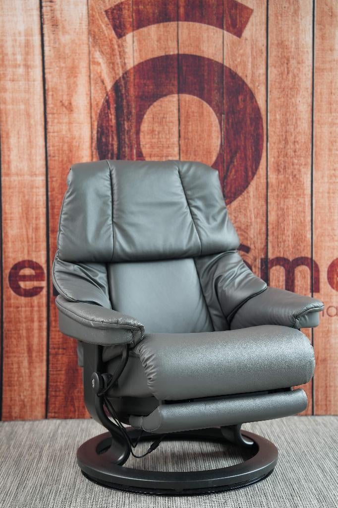 Fauteuil relax électrique Stressless, Maison & Meubles, Fauteuils, Comme neuf, Cuir, Enlèvement