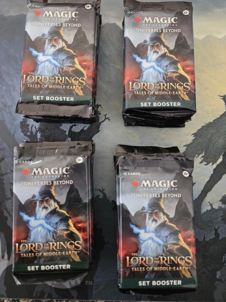 The lord of the rings set boosters, Enlèvement ou Envoi, Booster