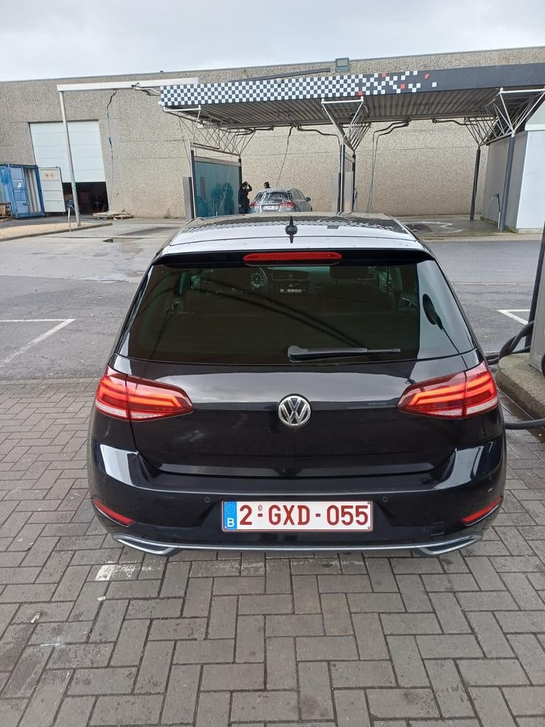 Golf 7 zwart high line diesel 2 liter automaat dsg, Autos, Volkswagen, Achat, Euro 6, Alcantara, Automatique