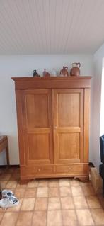 Massief eiken kast met legplanken – 196 cm hoog, Enlèvement