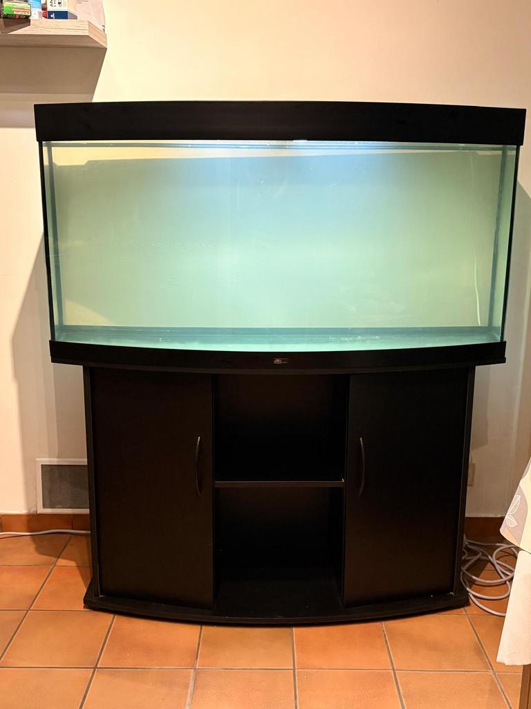 groot aquarium met kast, Animaux & Accessoires, Poissons | Aquariums & Accessoires, Utilisé, Aquarium vide, Enlèvement