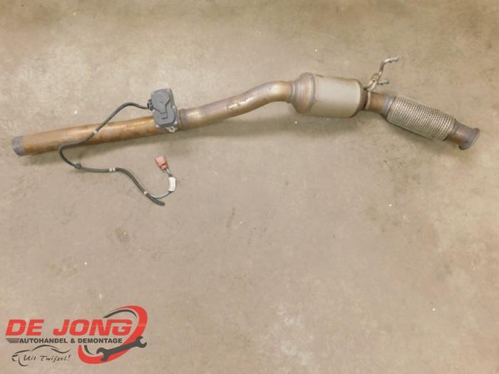 Katalysator van een Volkswagen Passat, Auto-onderdelen, Uitlaatsystemen, Volkswagen, Gebruikt, 3 maanden garantie, Ophalen of Verzenden