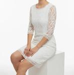 Robe blanche JBC, taille XS (34), Enlèvement ou Envoi, Taille 34 (XS) ou plus petite, Porté, Blanc