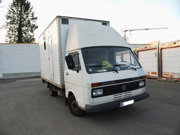 VW LT35 ALUVAN 2.4D 1986 te repareren, Auto's, Bestelwagens en Lichte vracht, Particulier, Volkswagen, Diesel, 3 deurs, Handgeschakeld