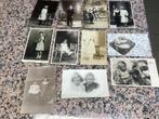 Lot van 11 oude foto’s kinderen, Gebruikt, Foto, Ophalen of Verzenden, Voor 1940