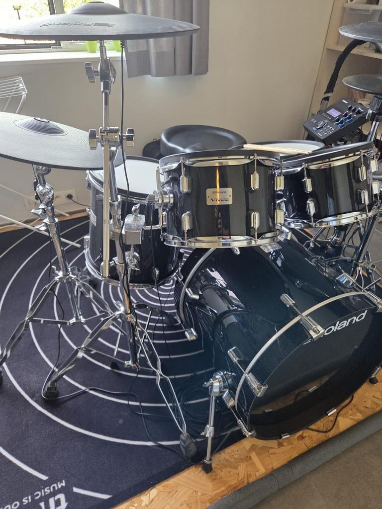 Roland elektrisch drumstel, Muziek en Instrumenten, Drumstellen en Slagwerk, Ophalen, Zo goed als nieuw, Roland, Elektronisch