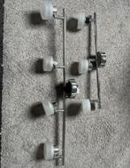 Moderne LED plafondlampen/ spot – chroom, Huis en Inrichting, Lampen | Spots, Ophalen, Zo goed als nieuw, Led