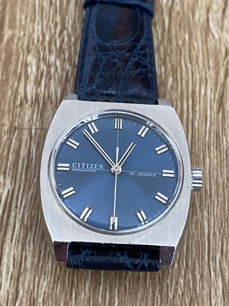 Citizen Parawater année 1970., Bijoux, Sacs & Beauté, Montre-bracelet, Enlèvement ou Envoi, Citizen, Acier