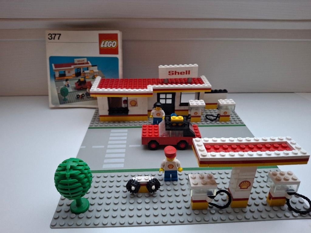 Lego 377 ( 377-1 ) Shell Service Station 1978, Enfants & Bébés, Jouets | Duplo & Lego, Lego, Enlèvement ou Envoi