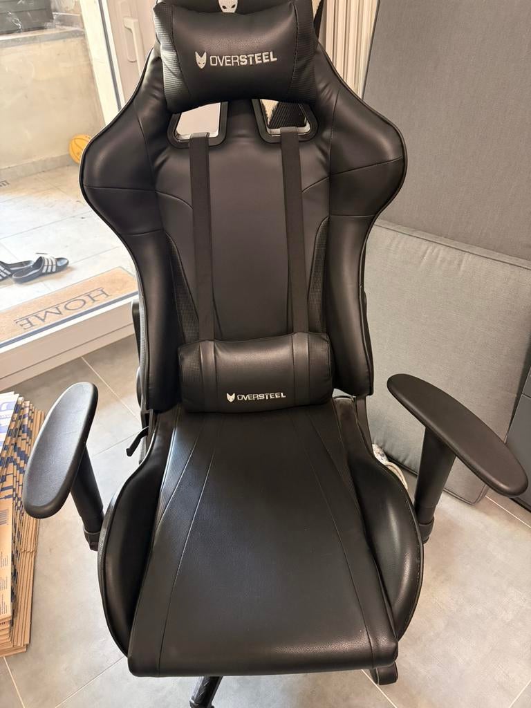 Chaise de gaming ou de bureau (oversteel), Maison & Meubles, Enlèvement, Comme neuf, Chaise de bureau