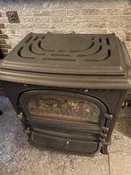 13 kw gietijzeren houtskoolhaard van het merk Saey, Huis en Inrichting, Kachels, Ophalen, Zo goed als nieuw, Hout